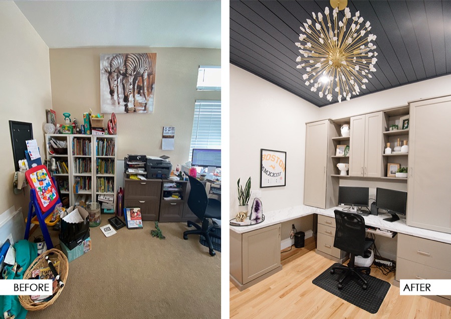 Stonegate refresh, before and after, floor plan, and selection boards, photo 11