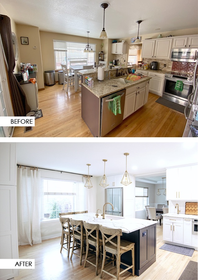 Stonegate refresh, before and after, floor plan, and selection boards, photo 4